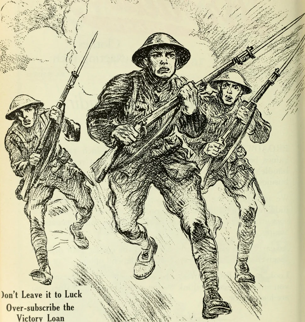 An illustration from Men's wear of Canada (January-December 1918), 1918, leaf 831