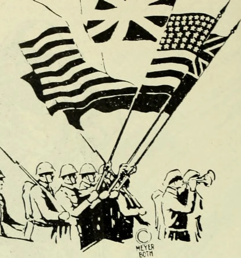 An illustration from Men's wear of Canada (January-December 1918), 1918, leaf 833