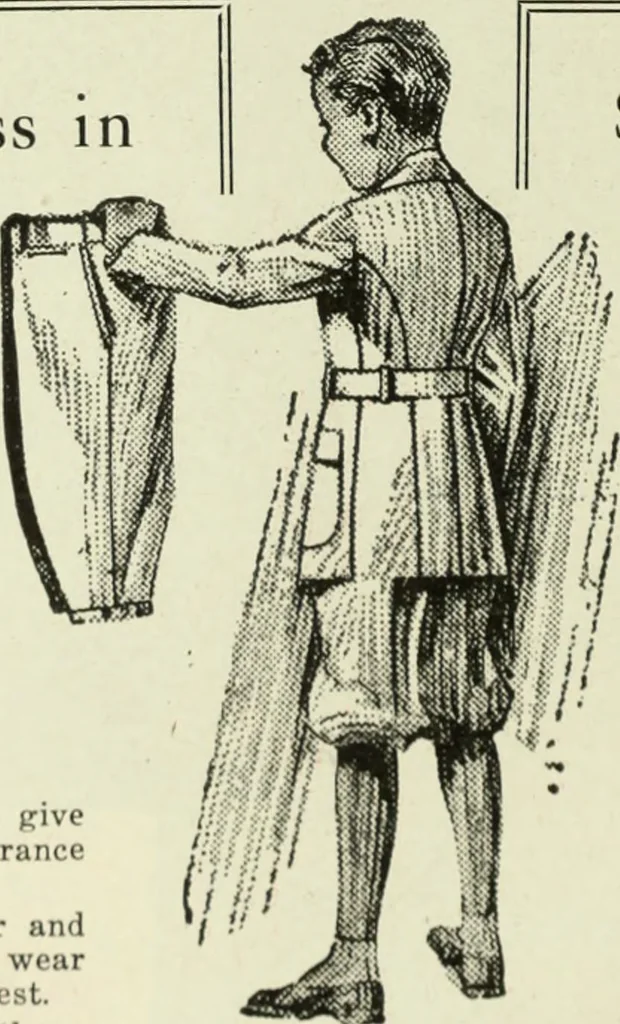 An illustration from Men's wear of Canada (January-December 1918), 1918, leaf 843