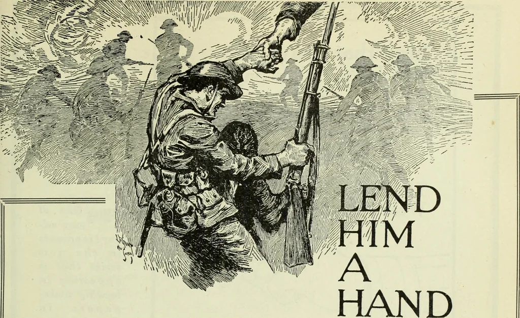 An illustration from Men's wear of Canada (January-December 1918), 1918, leaf 846