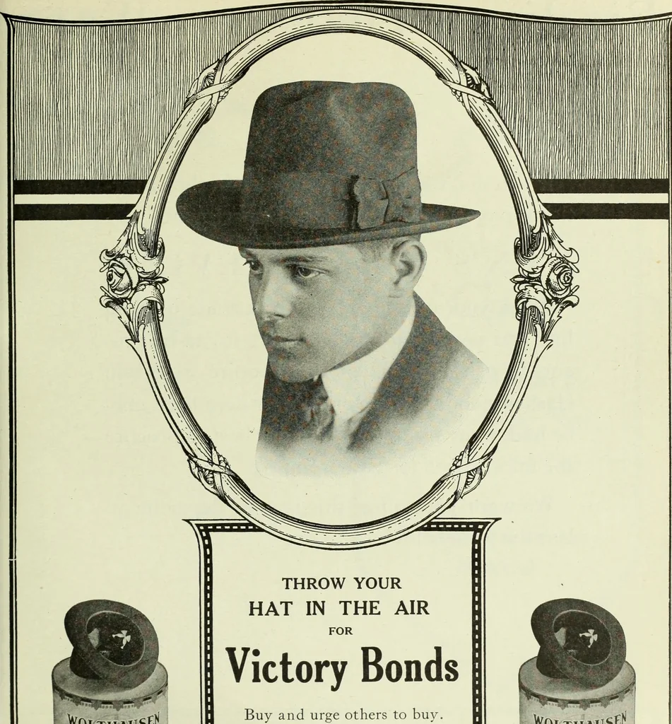 An illustration from Men's wear of Canada (January-December 1918), 1918, leaf 888