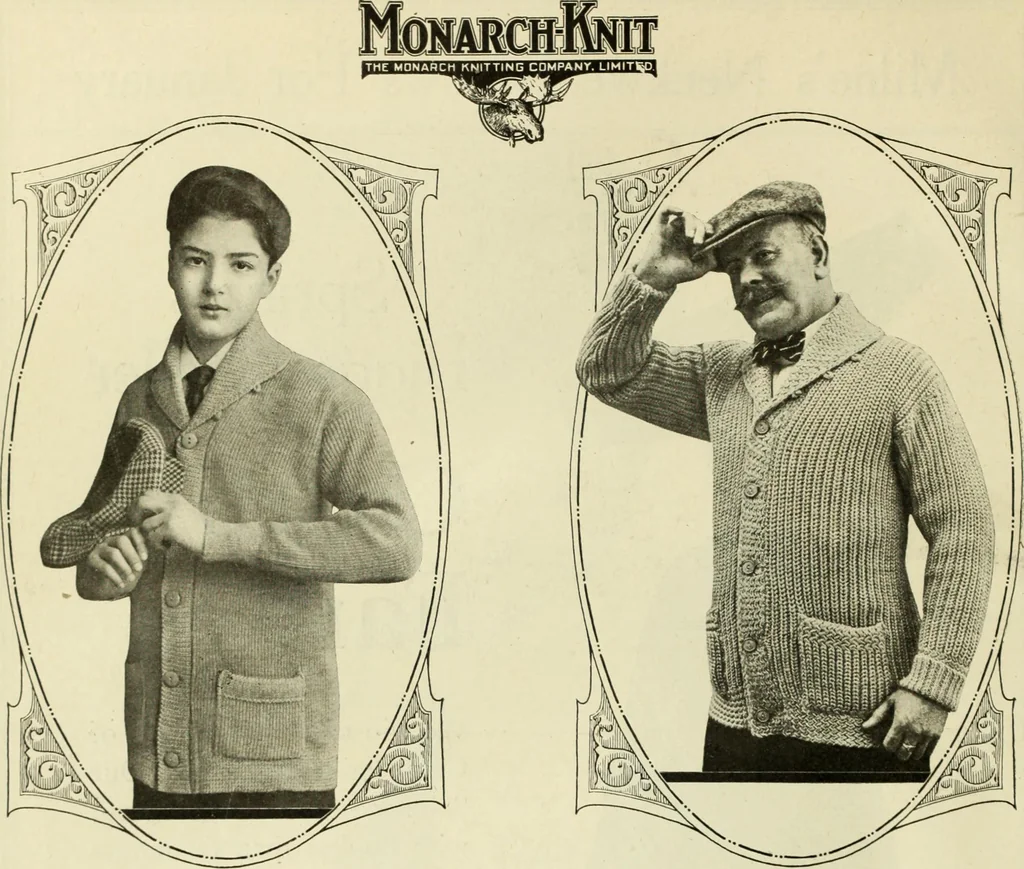 An illustration from Men's wear of Canada (January-December 1918), 1918, leaf 9