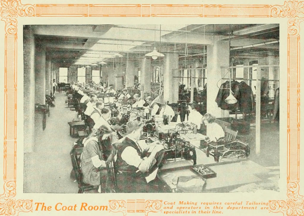 An illustration from Men's wear of Canada (January-December 1918), 1918, leaf 903