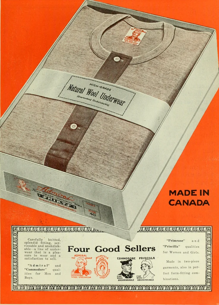 An illustration from Men's wear of Canada (January-December 1918), 1918, leaf 906