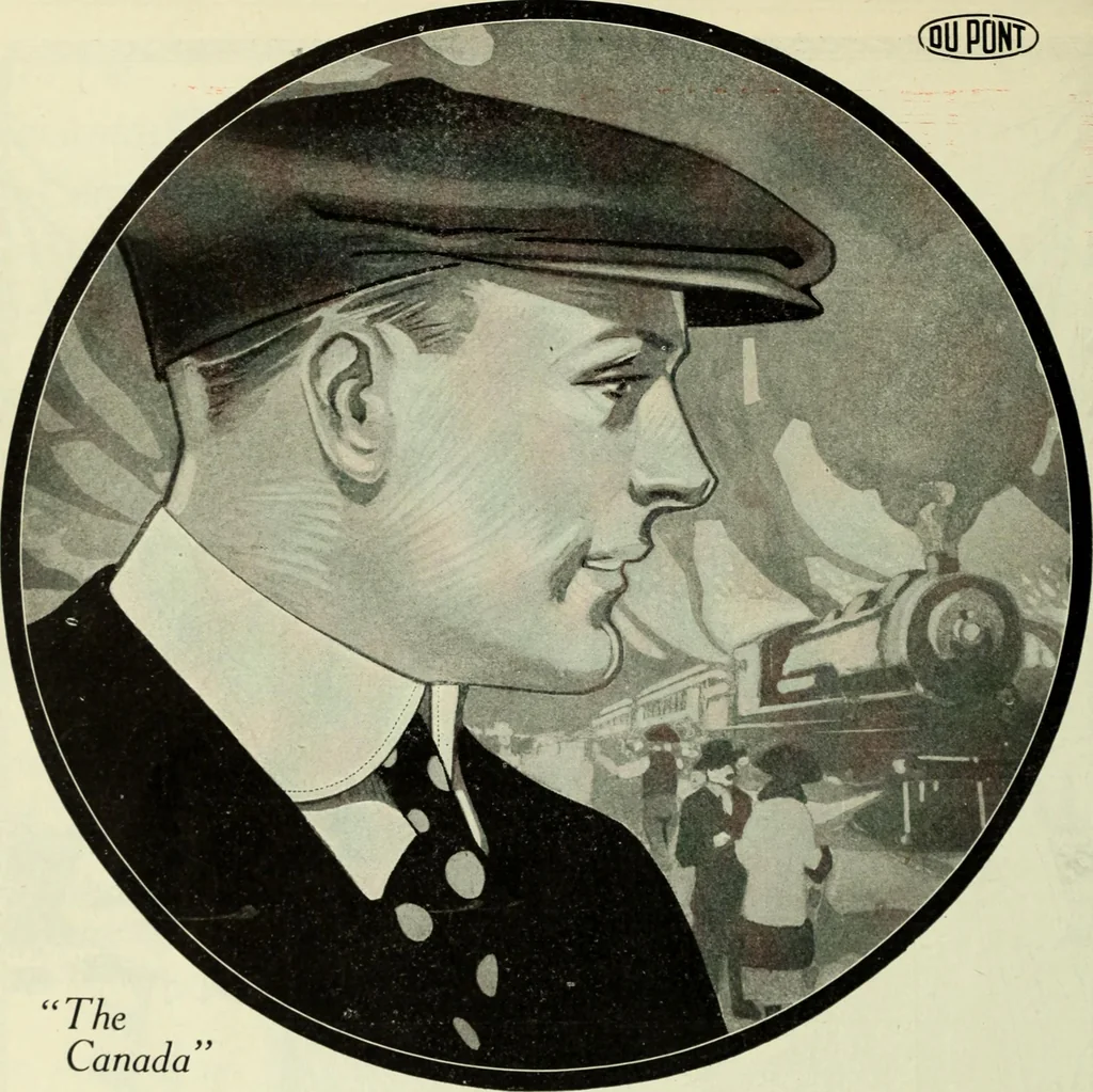 An illustration from Men's wear of Canada (January-December 1918), 1918, leaf 909