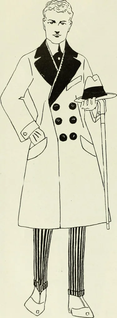 An illustration from Men's wear of Canada (January-December 1918), 1918, leaf 91