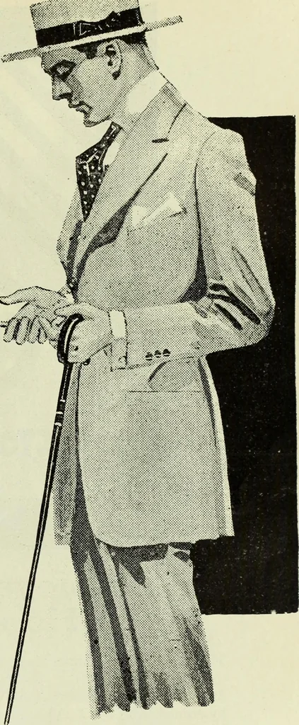 An illustration from Men's wear of Canada (January-December 1918), 1918, leaf 914