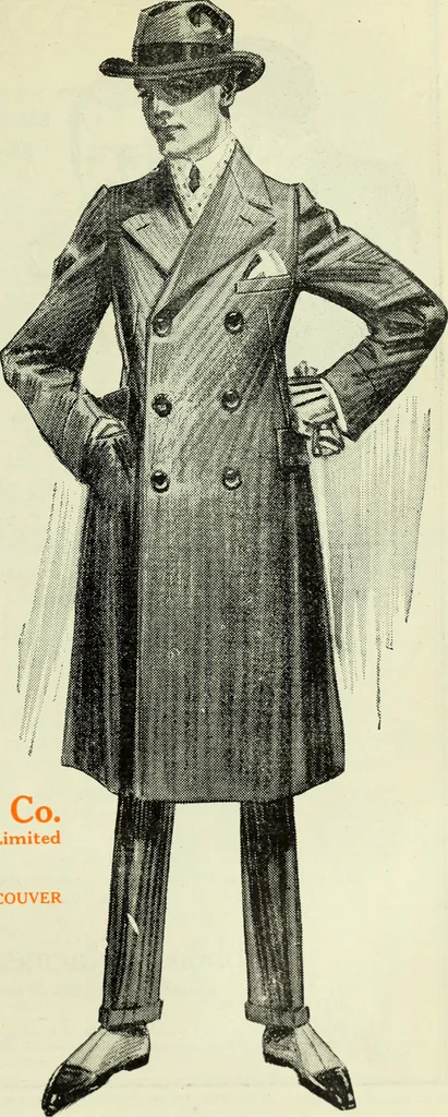 An illustration from Men's wear of Canada (January-December 1918), 1918, leaf 916