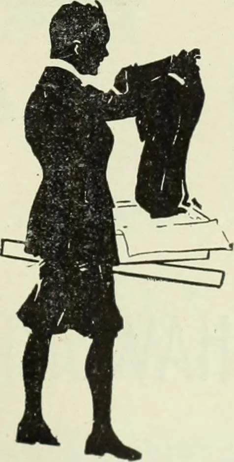An illustration from Men's wear of Canada (January-December 1918), 1918, leaf 918