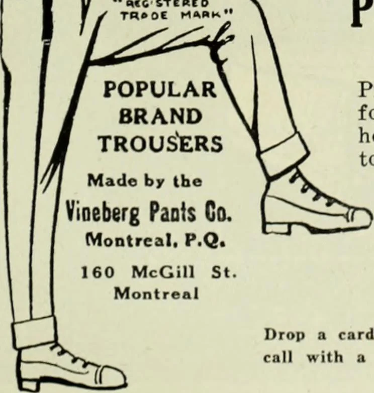 An illustration from Men's wear of Canada (January-December 1918), 1918, leaf 924