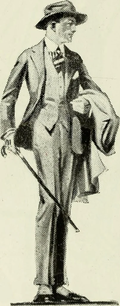 An illustration from Men's wear of Canada (January-December 1918), 1918, leaf 93