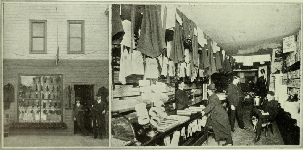 An illustration from Men's wear of Canada (January-December 1918), 1918, leaf 943