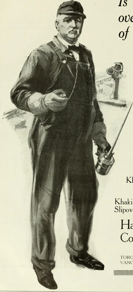An illustration from Men's wear of Canada (January-December 1918), 1918, leaf 95