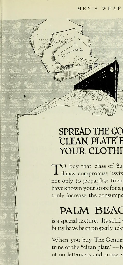An illustration from Men's wear of Canada (January-December 1918), 1918, leaf 96