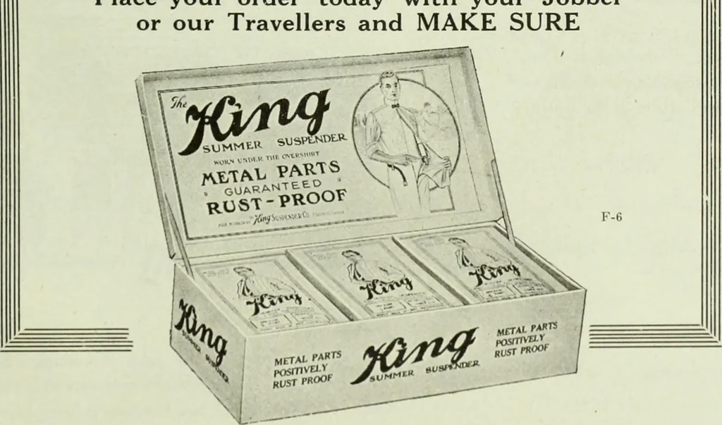 An illustration from Men's wear of Canada (January-December 1918), 1918, leaf 960