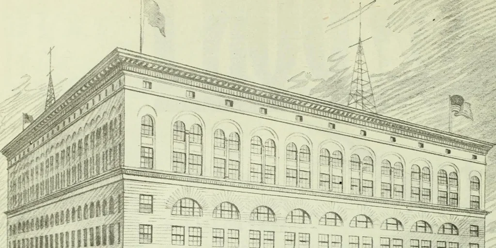 An illustration from Men's wear of Canada (January-December 1918), 1918, leaf 961
