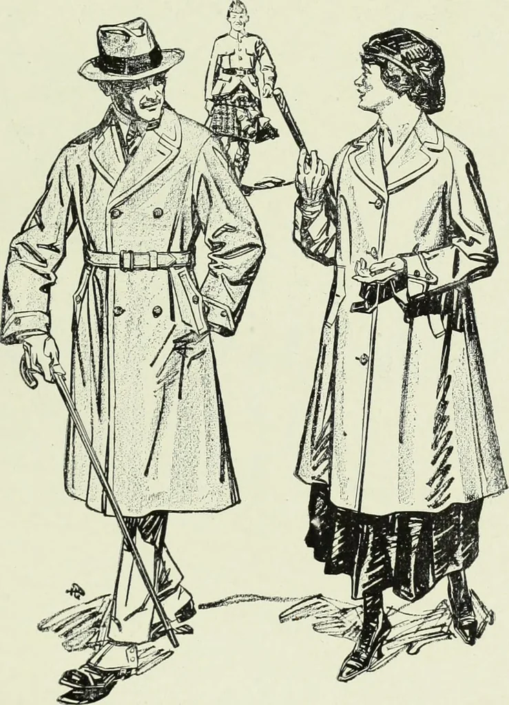 An illustration from Men's wear of Canada (January-December 1918), 1918, leaf 968
