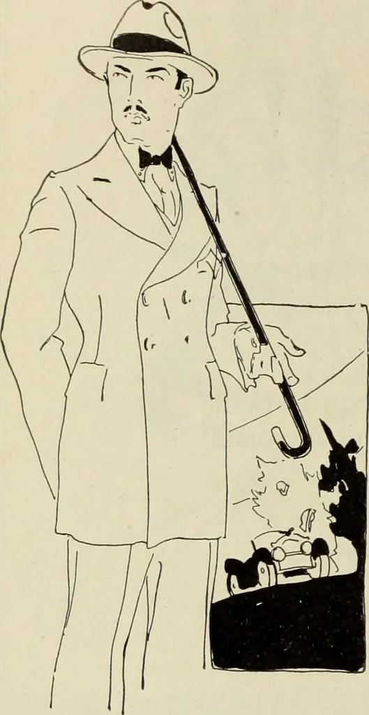 An illustration from Men's wear of Canada (January-December 1919), 1919, leaf 1001