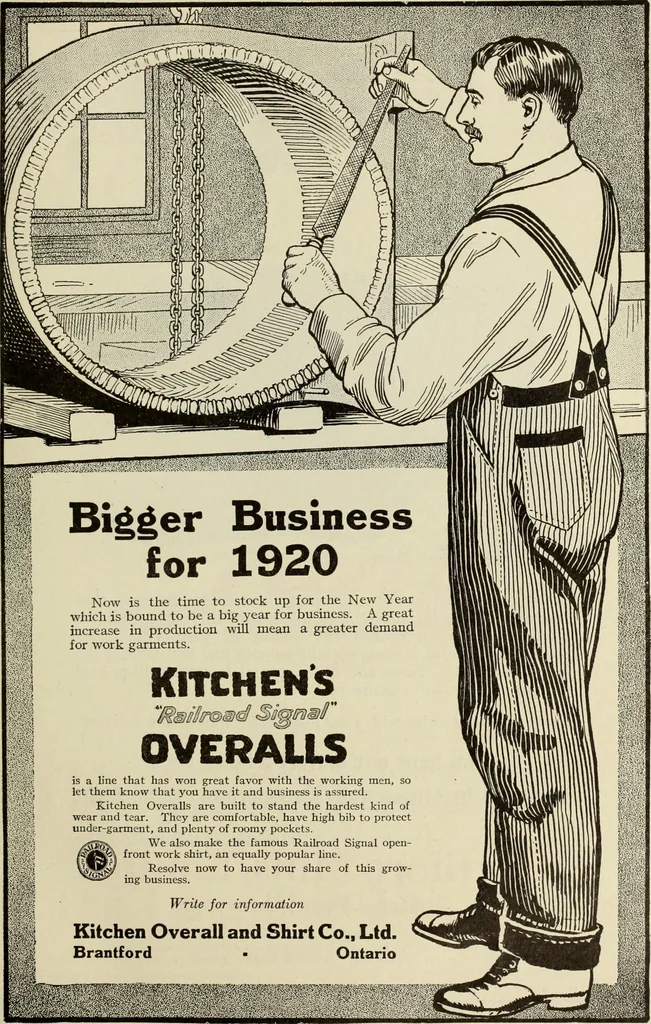 An illustration from Men's wear of Canada (January-December 1919), 1919, leaf 1004