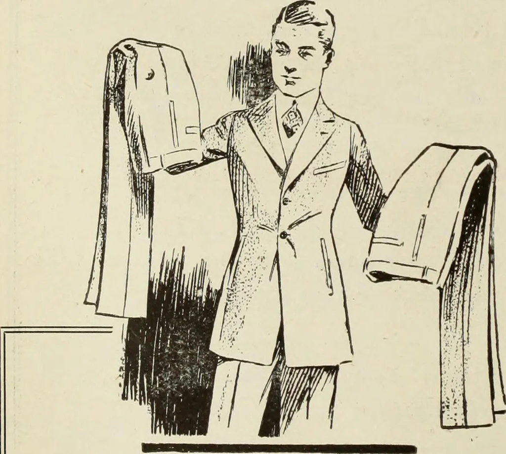 An illustration from Men's wear of Canada (January-December 1919), 1919, leaf 101