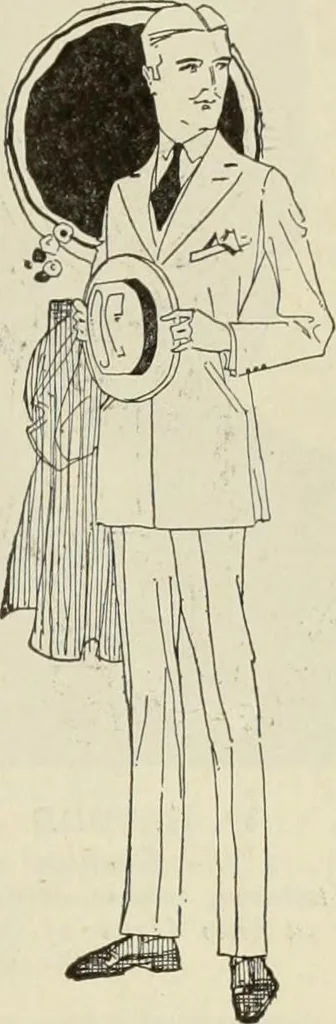 An illustration from Men's wear of Canada (January-December 1919), 1919, leaf 1020