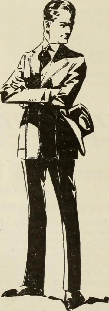 An illustration from Men's wear of Canada (January-December 1919), 1919, leaf 103