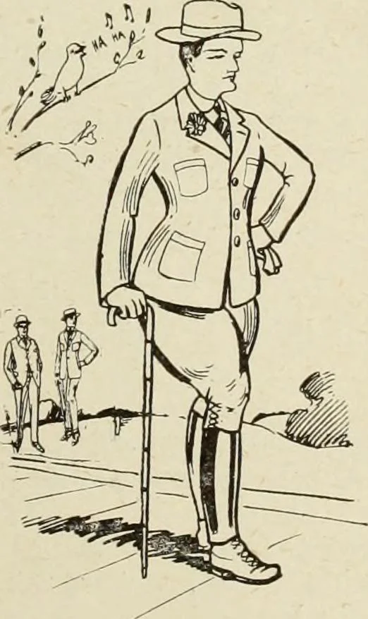 An illustration from Men's wear of Canada (January-December 1919), 1919, leaf 120