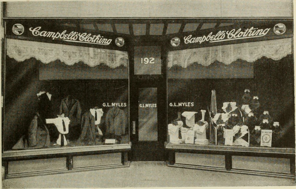 An illustration from Men's wear of Canada (January-December 1919), 1919, leaf 126
