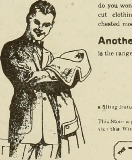 An illustration from Men's wear of Canada (January-December 1919), 1919, leaf 138