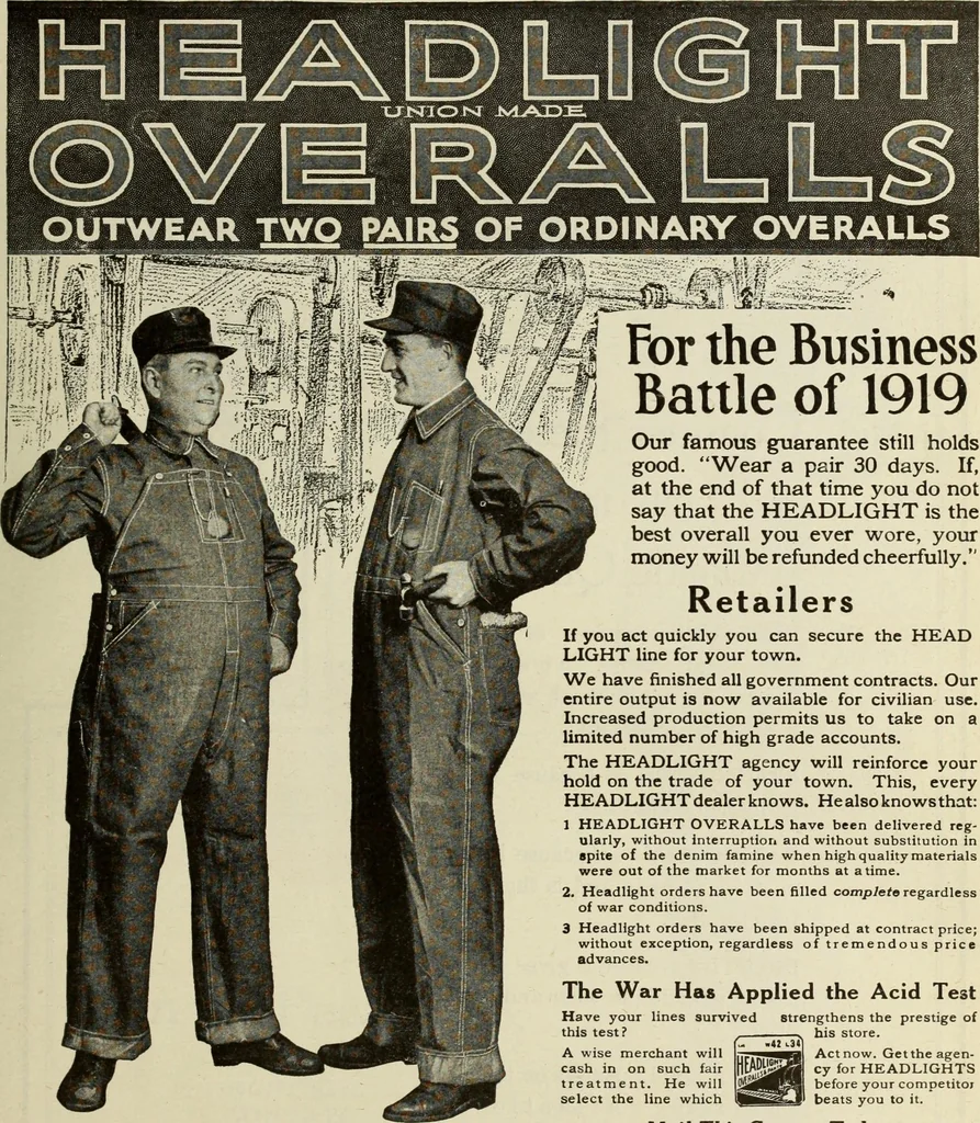 An illustration from Men's wear of Canada (January-December 1919), 1919, leaf 14