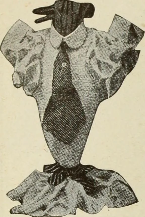 An illustration from Men's wear of Canada (January-December 1919), 1919, leaf 143