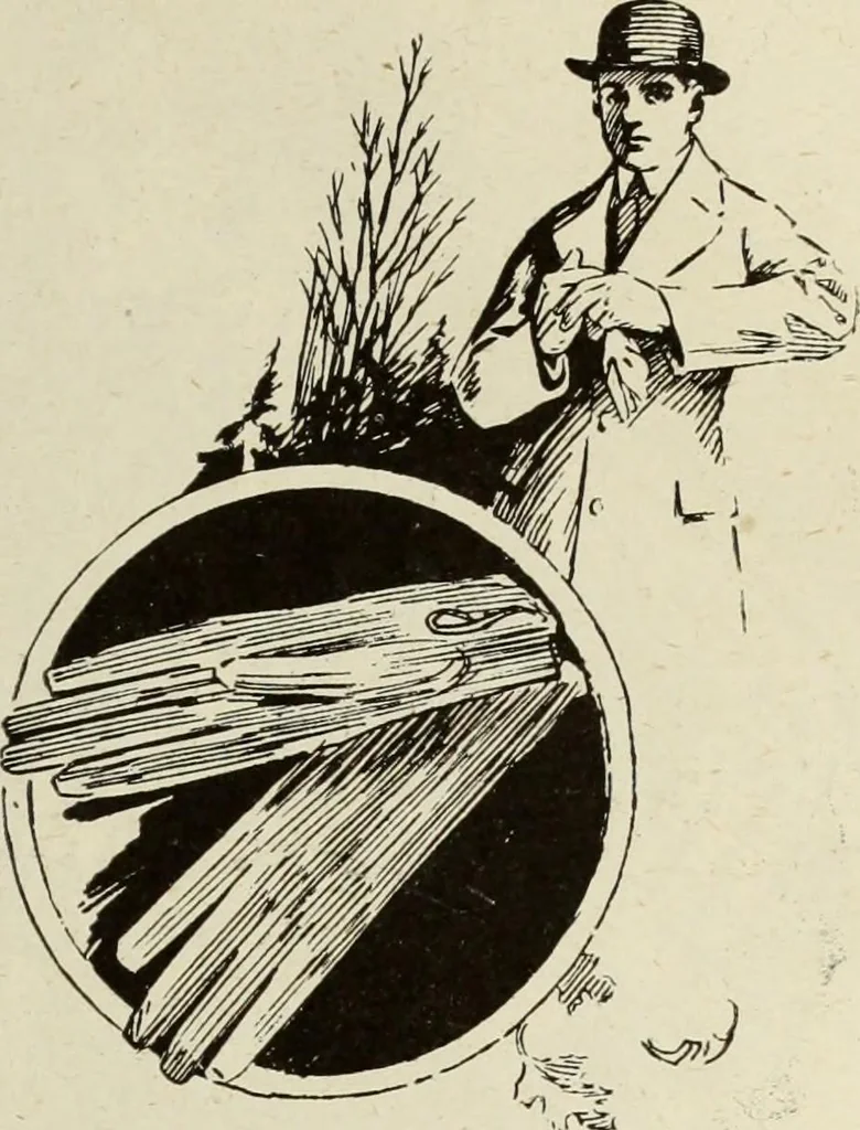 An illustration from Men's wear of Canada (January-December 1919), 1919, leaf 144