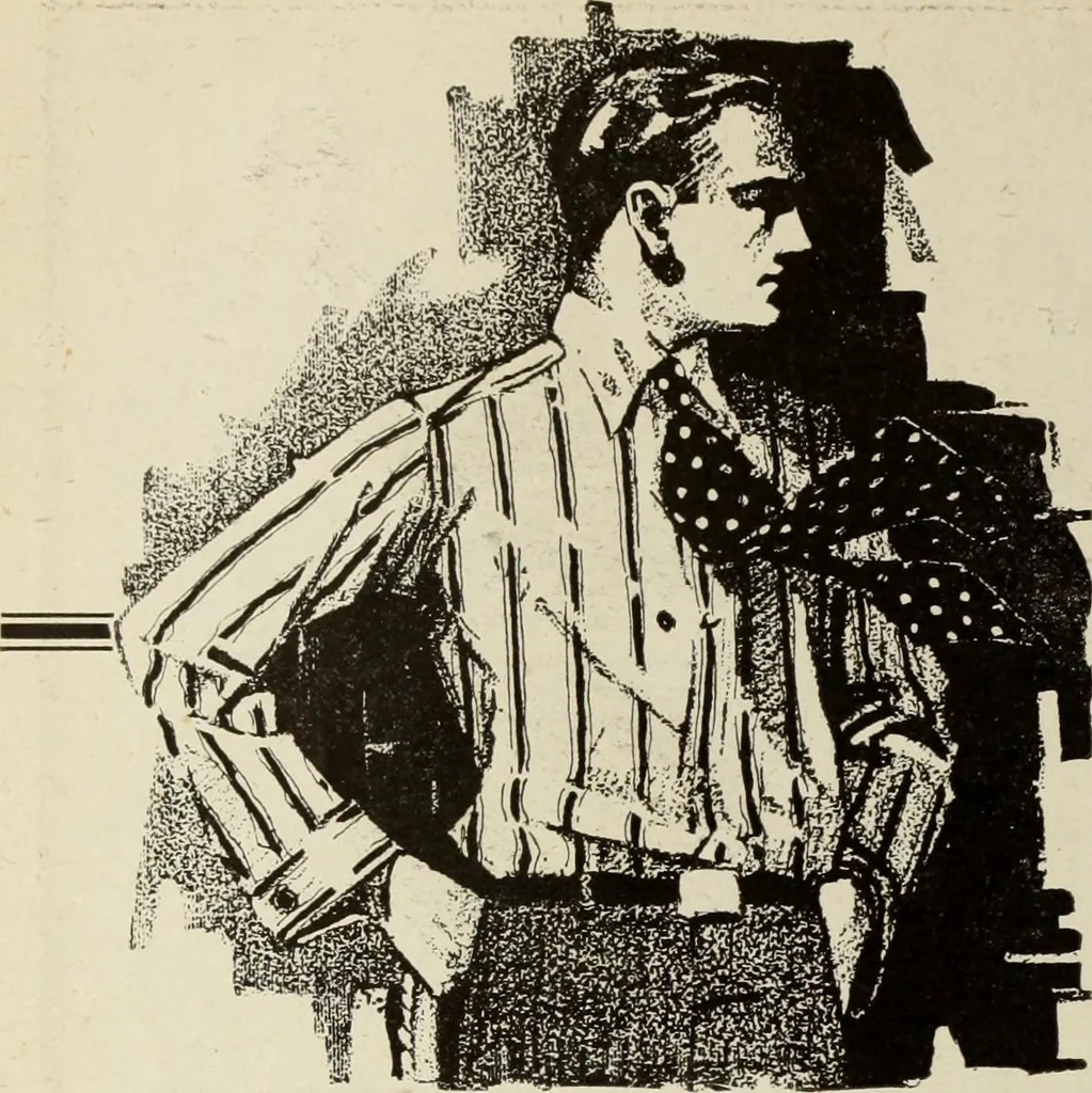 An illustration from Men's wear of Canada (January-December 1919), 1919, leaf 145