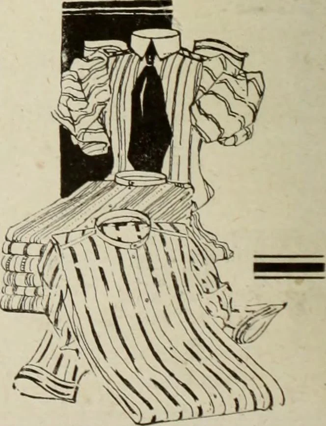 An illustration from Men's wear of Canada (January-December 1919), 1919, leaf 145