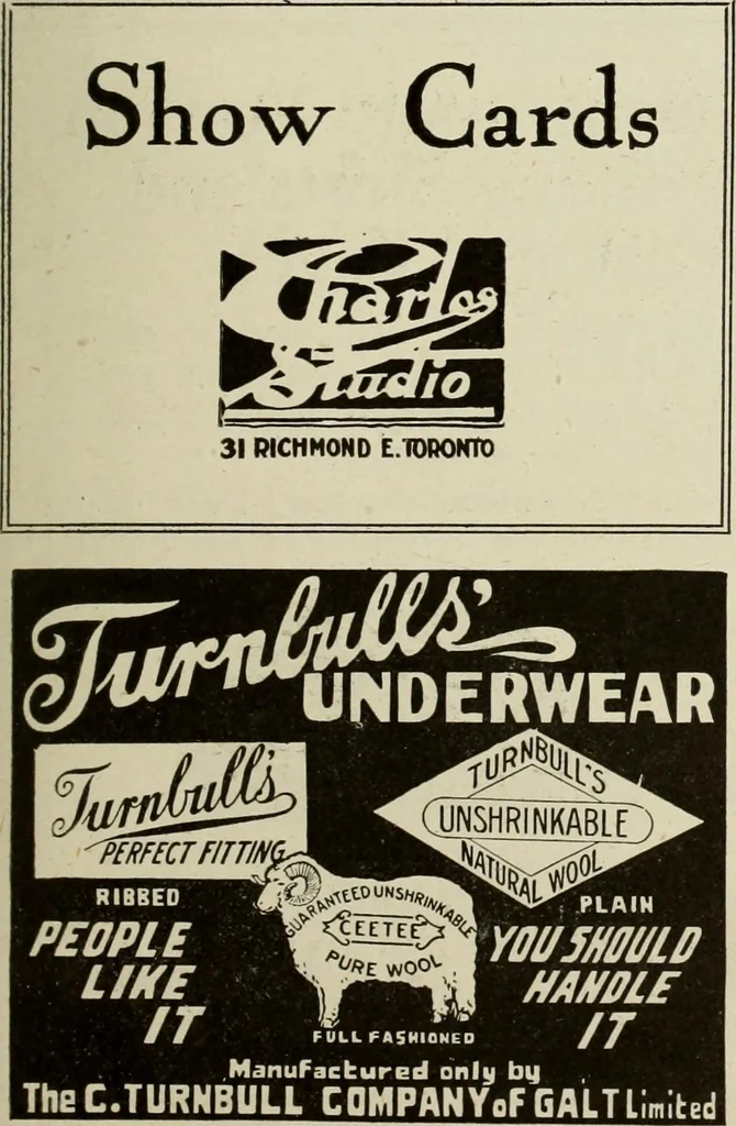 An illustration from Men's wear of Canada (January-December 1919), 1919, leaf 146