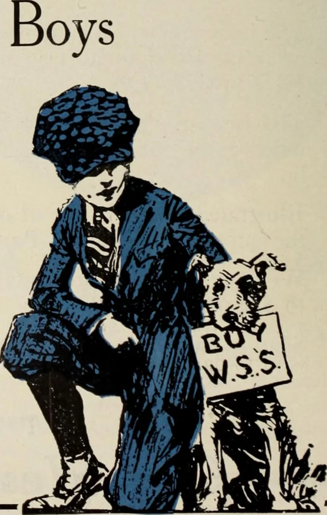 An illustration from Men's wear of Canada (January-December 1919), 1919, leaf 157