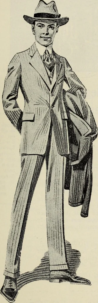 An illustration from Men's wear of Canada (January-December 1919), 1919, leaf 158