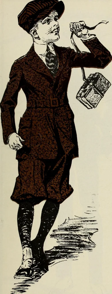An illustration from Men's wear of Canada (January-December 1919), 1919, leaf 162