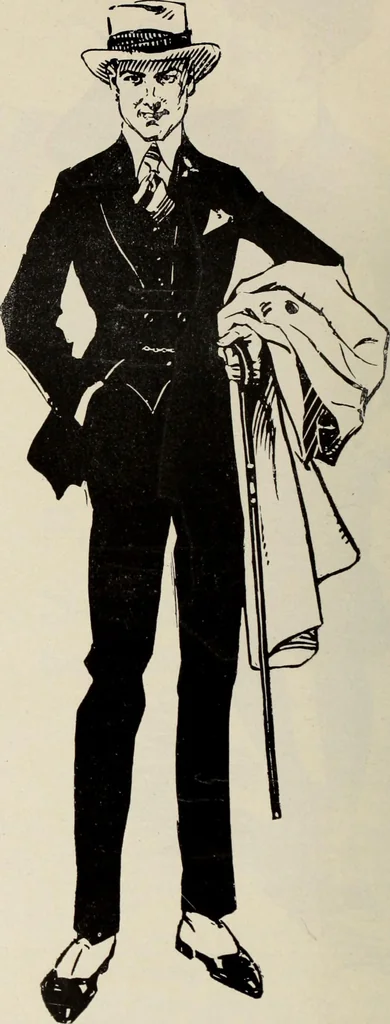 An illustration from Men's wear of Canada (January-December 1919), 1919, leaf 163