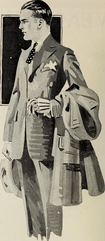 An illustration from Men's wear of Canada (January-December 1919), 1919, leaf 171