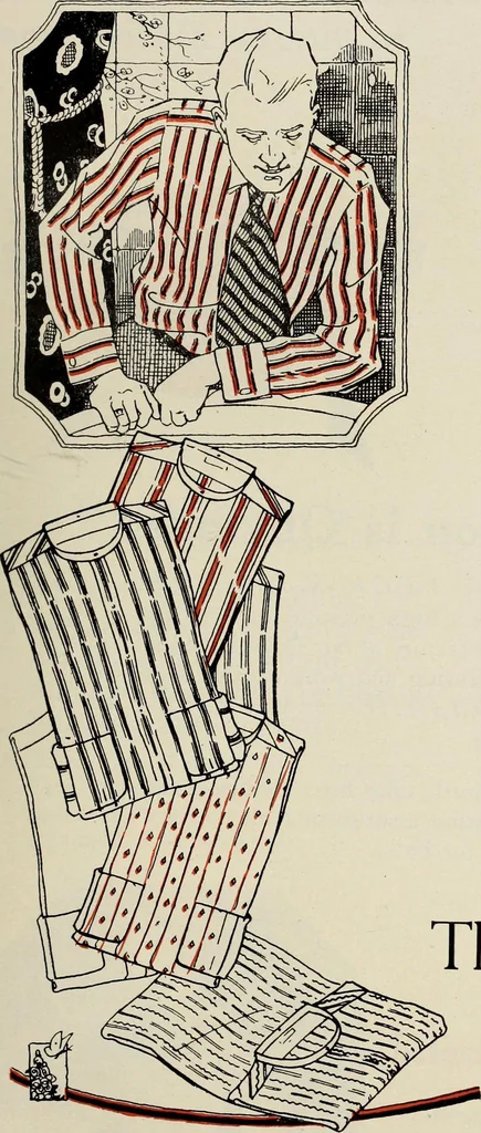 An illustration from Men's wear of Canada (January-December 1919), 1919, leaf 176