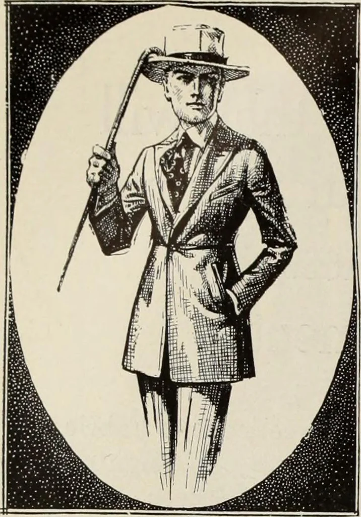 An illustration from Men's wear of Canada (January-December 1919), 1919, leaf 177