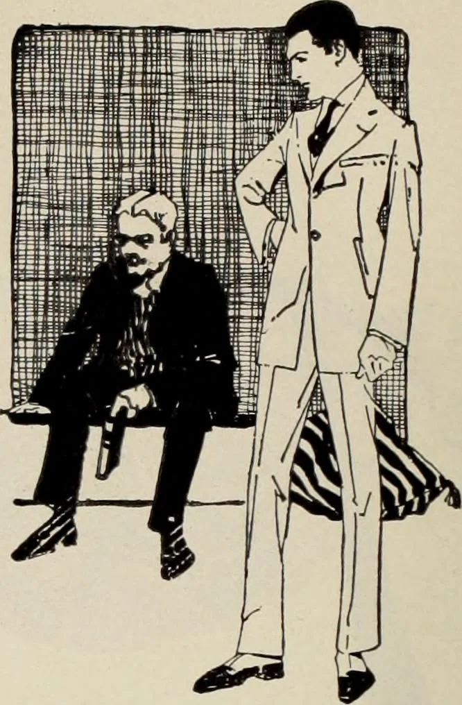 An illustration from Men's wear of Canada (January-December 1919), 1919, leaf 179