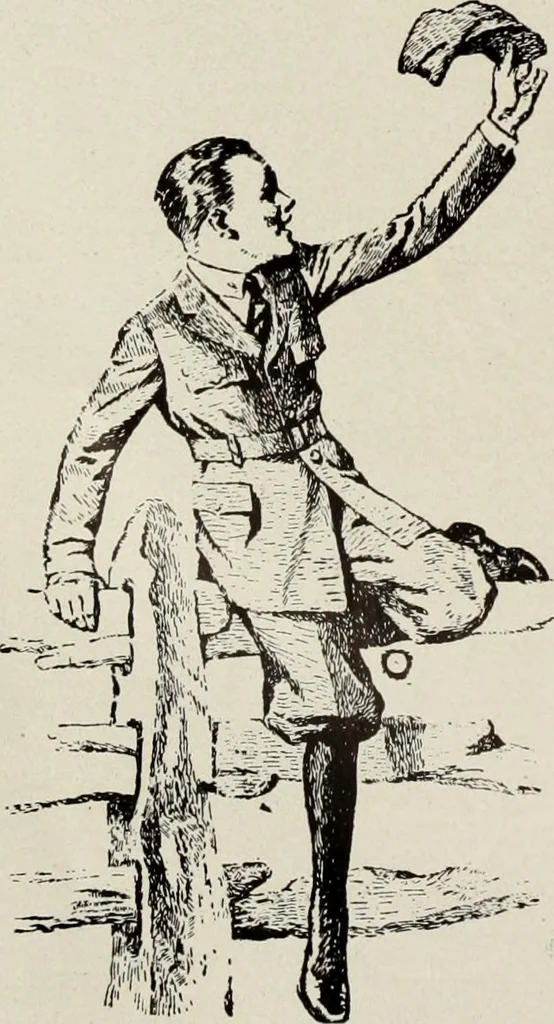 An illustration from Men's wear of Canada (January-December 1919), 1919, leaf 183
