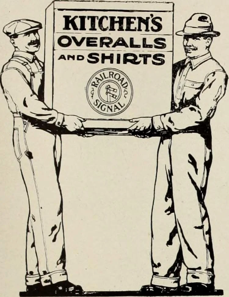 An illustration from Men's wear of Canada (January-December 1919), 1919, leaf 184
