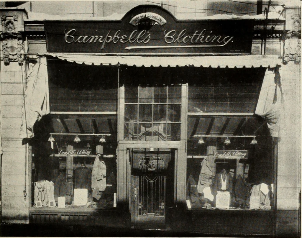 An illustration from Men's wear of Canada (January-December 1919), 1919, leaf 188