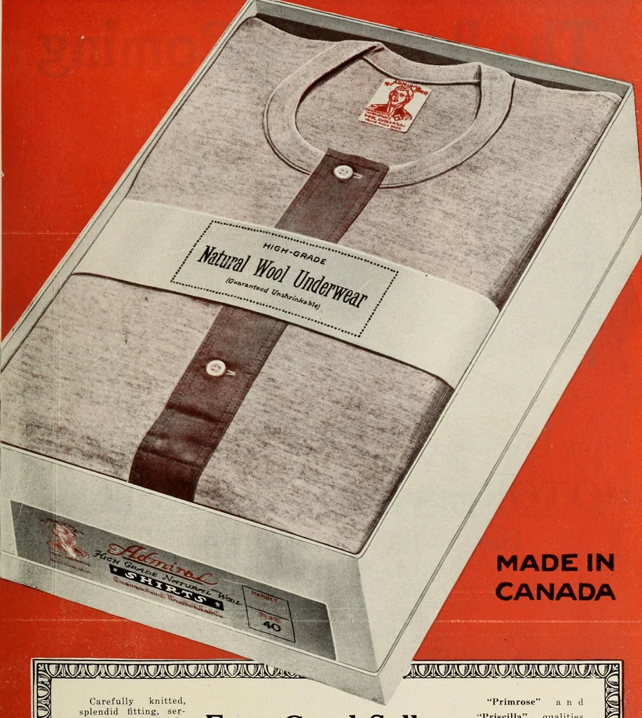 An illustration from Men's wear of Canada (January-December 1919), 1919, leaf 192