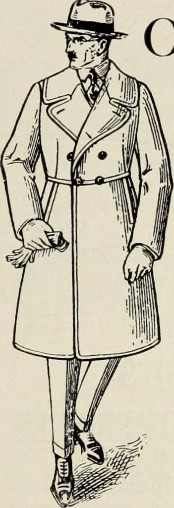 An illustration from Men's wear of Canada (January-December 1919), 1919, leaf 196