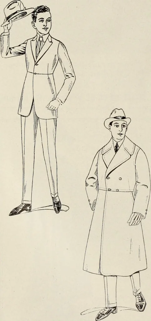 An illustration from Men's wear of Canada (January-December 1919), 1919, leaf 203