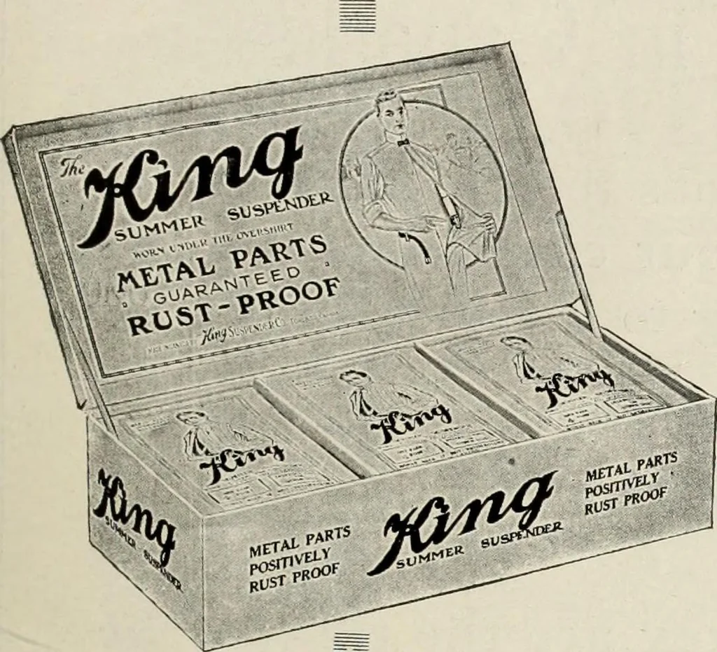An illustration from Men's wear of Canada (January-December 1919), 1919, leaf 204